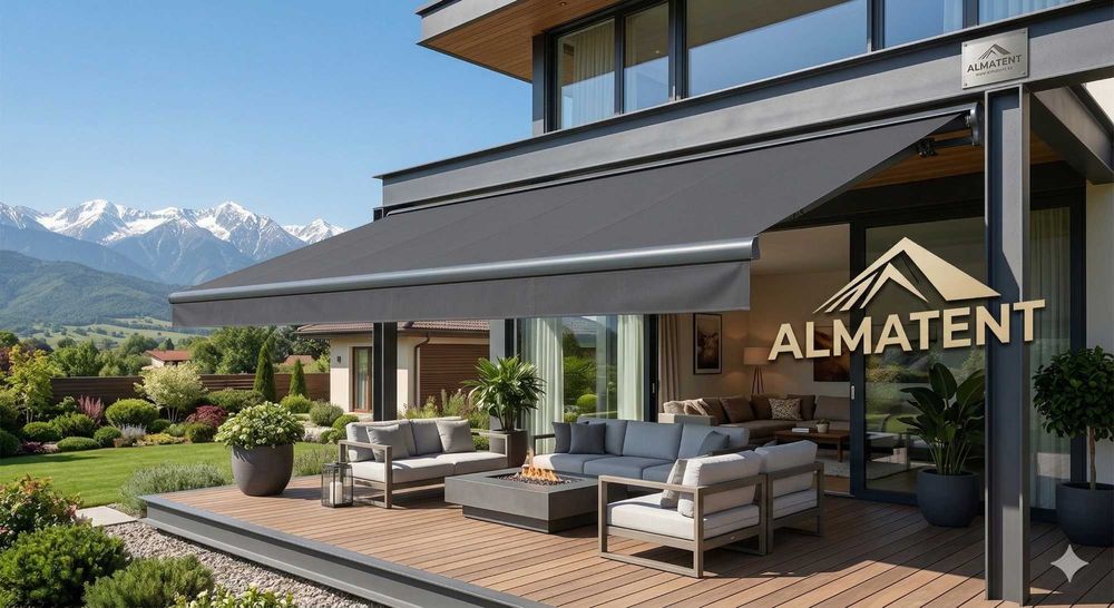 Установка маркиз для дома, кафе и ресторана — от производителя