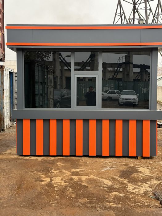 Qorovul budka охранная будка готовы