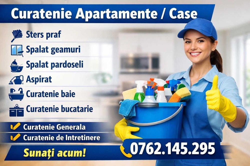 Servicii  profesionale de curatenie