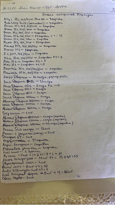 Продается авто аксессуары (1000 мелочей)