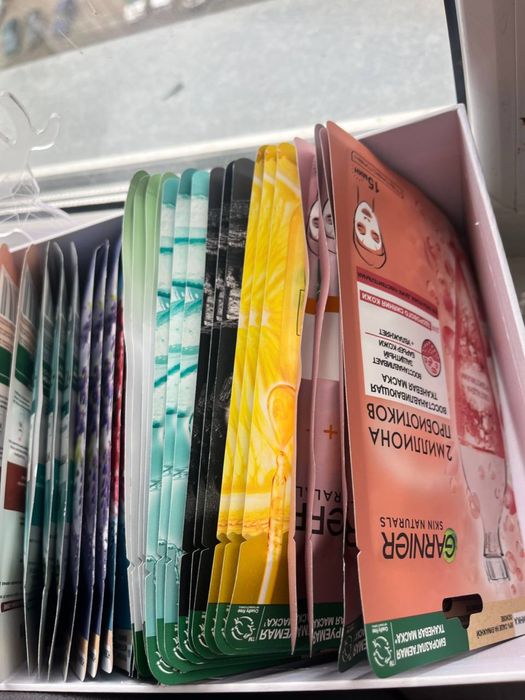 Маски для лица гарньер