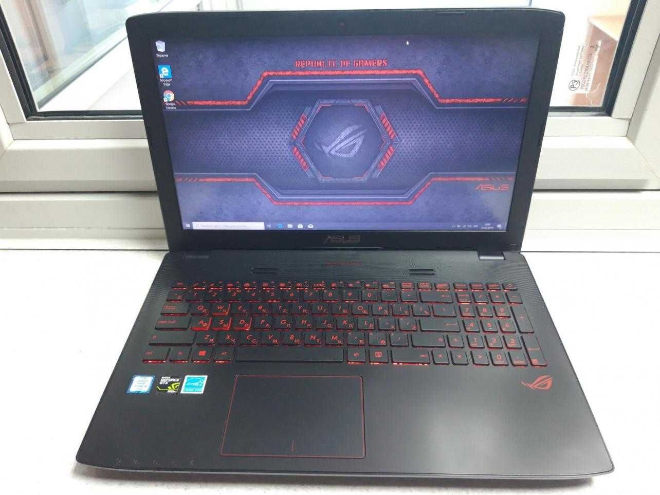 Обмен игровой ноутбук asus rog на айфон или на комп: Обмен - Ноутбуки  Шымкент на Olx