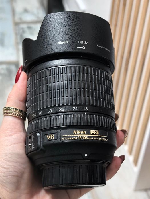 Obiectiv Nikon 18-105 mm