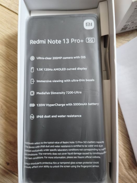 Redmi note 13 pro +  5g
