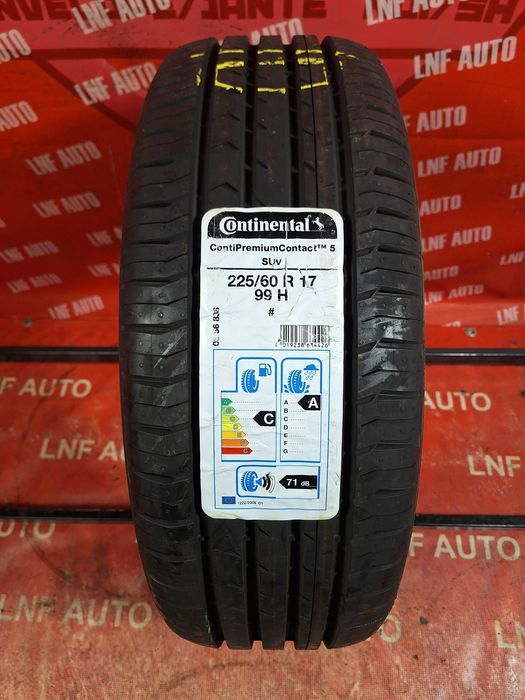 1 anvelopa de vara - 225/60/17 - continental - noua - dot 2017 !