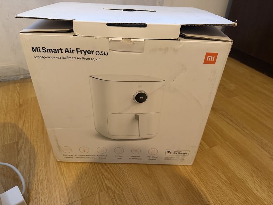 Friteuza Xiaomi Mi Smart Air Fryer BHR4849EU 1500W 3.5L 8 programe Alb