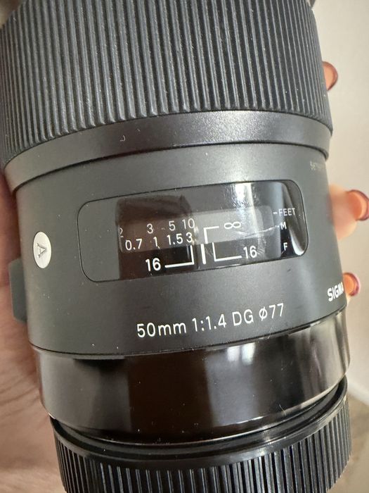 Объектив Sigma 50mm, 35mm