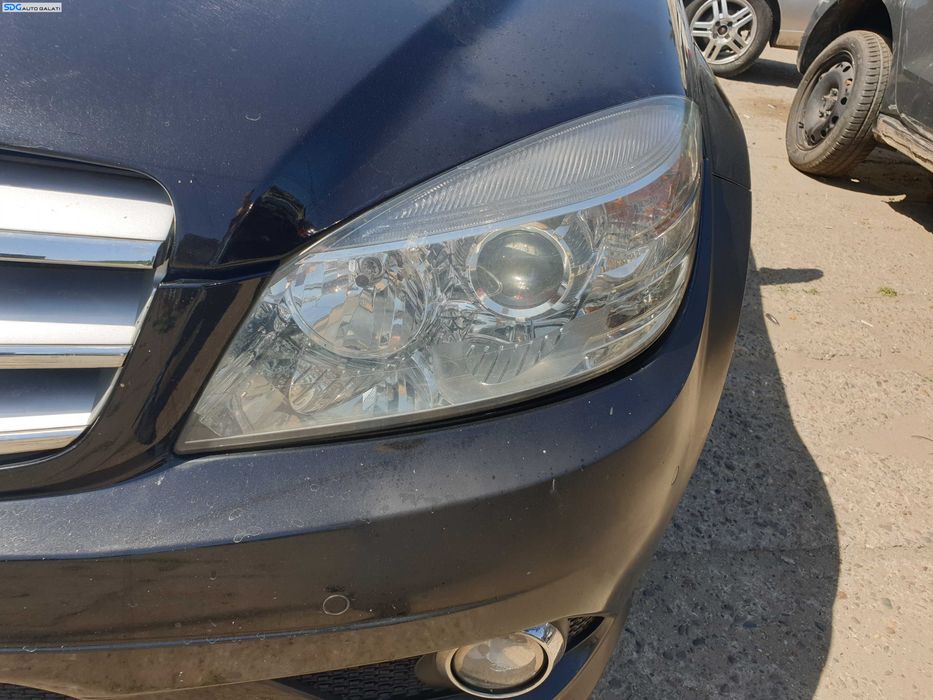 Far Stanga Halogen cu Lupa FARA Xenon Mercedes Clasa C Class W204 NFL Non Facelift 2007 - 2011 [K6218]