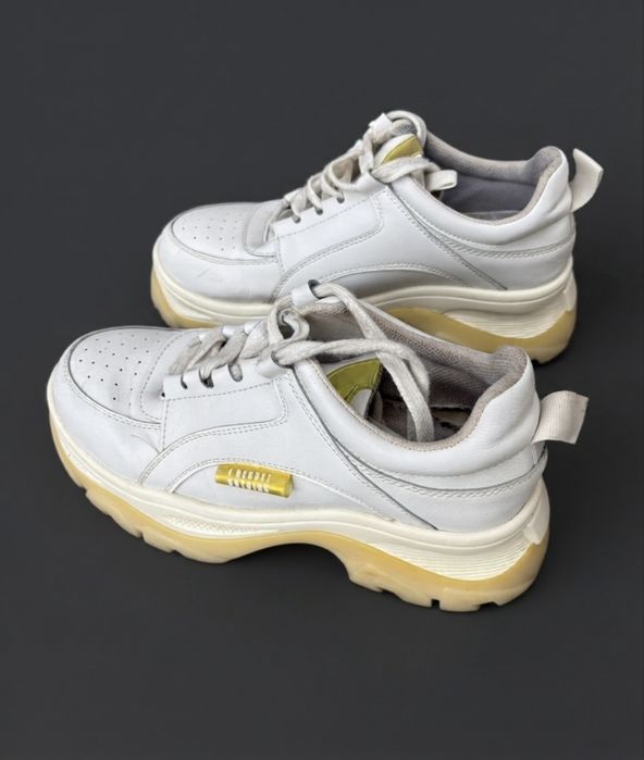Adidasi platforma talpa inalta sneakers trendy sport eleganti