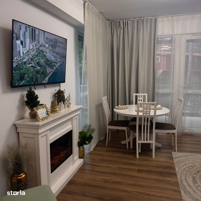Apartament 2 camere Sinaia| Gradina 51 mp| Booking & Airbnb- Facilita