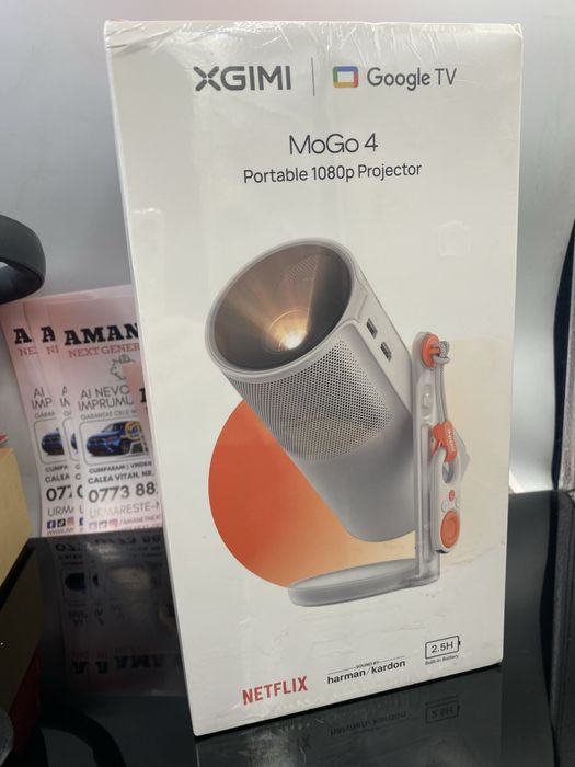 Amanet Next Generation/Videoproiector Xgimi Mogo4 Sigilat