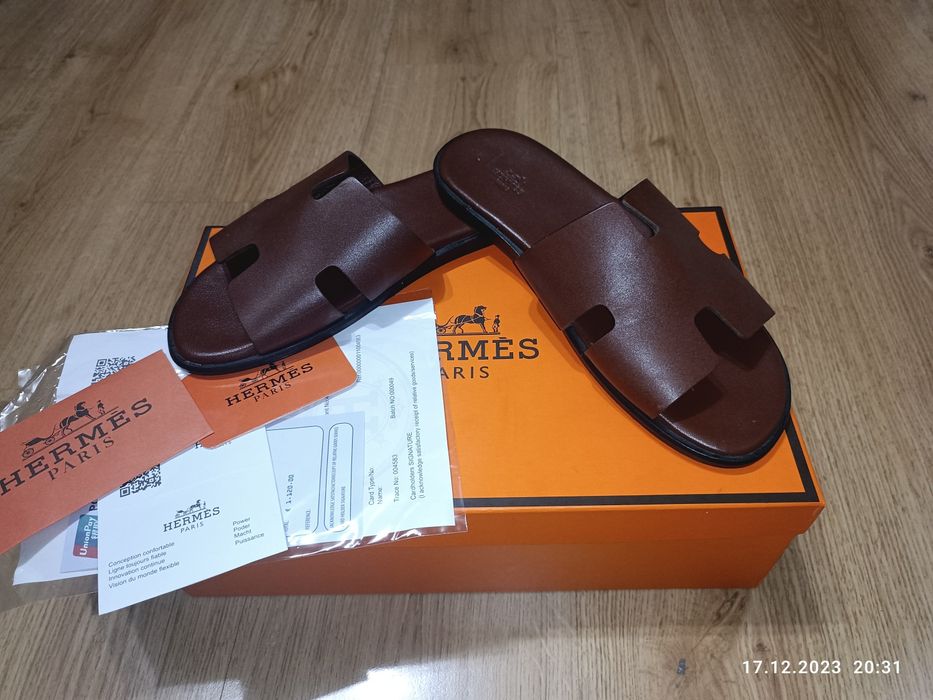 Оригинални Кожени Дамски Чехли.