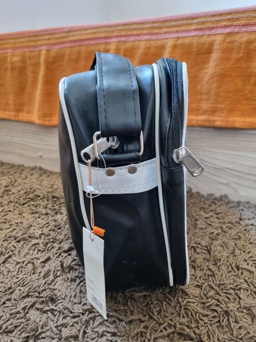 Geanta umar piele mare, neagra Noua