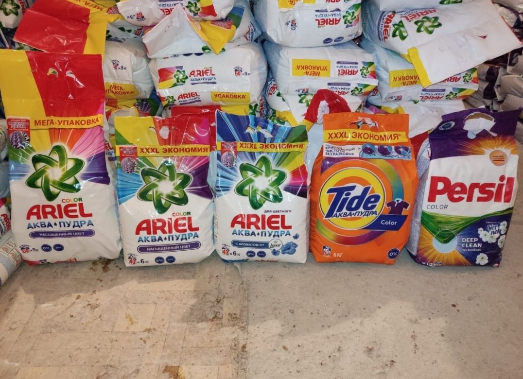 ОПТОМ НИЗКАЯ ЦЕНА 3,6,9 КГ Тайд Ариель Персил Tide Ariel persil ...