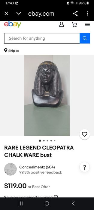 Statuie Cleopatra 35 cm