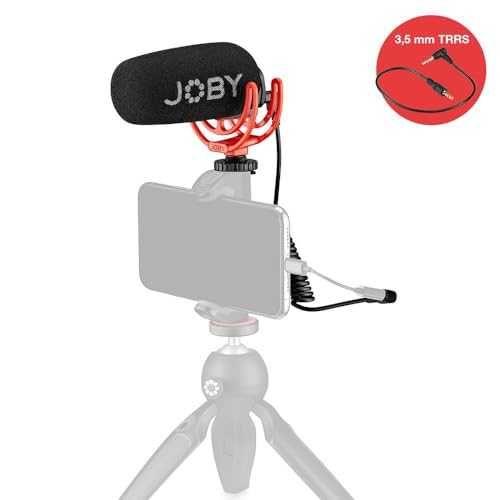Микрофон JOBY Wavo суперкардиоиден за камера и смартфон