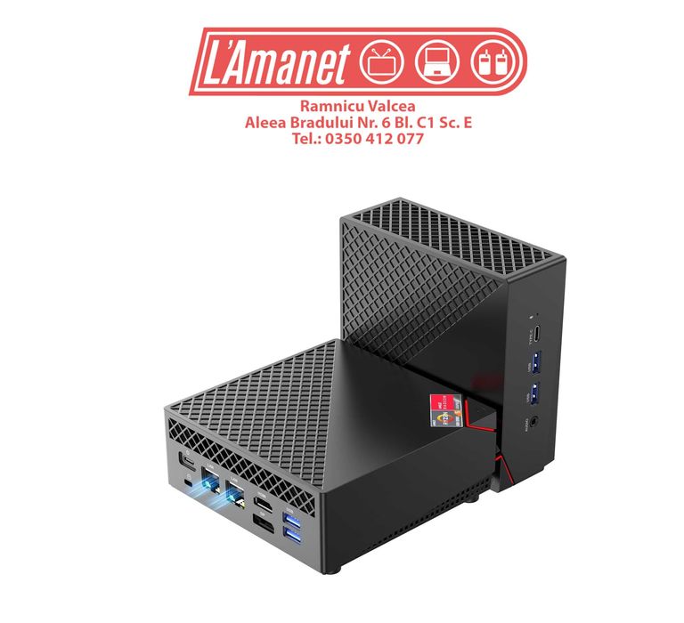 Mini PC NiPoGi AM06PRO PC АMD Ryzen 7 5825U 16GB DDR4 512GB M.2 SSD Stare Excelenta