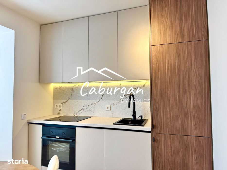 Garsoniera renovata, 36mp utili+balcon, etaj 3/4, reper Promenada Mall