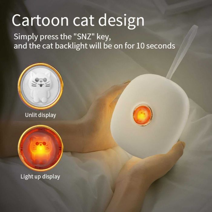 Супер силен будилник с голям LED дисплей