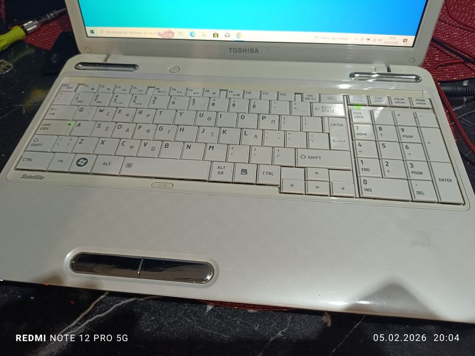 Laptop Toshiba L755d cu ssd