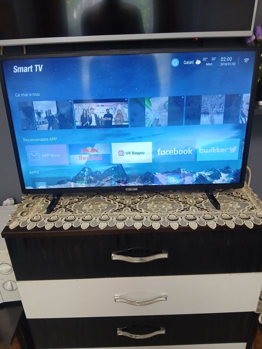 Vând tv smart st rligwtde 32 inchi 81 cm