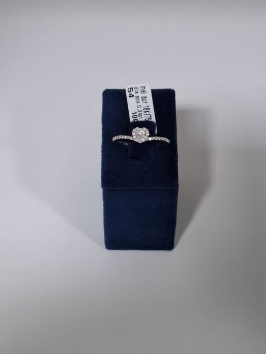 Inel aur 18k cu diamante