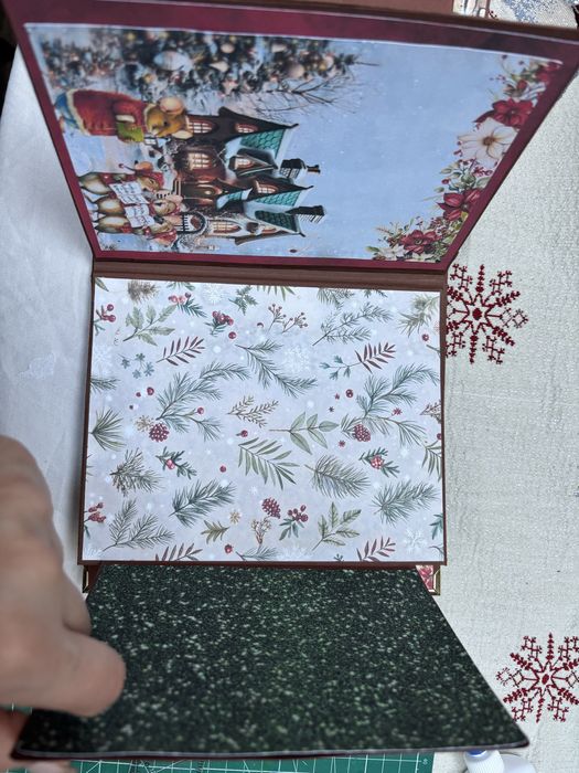 Коледно албумче за снимки с шейк корица