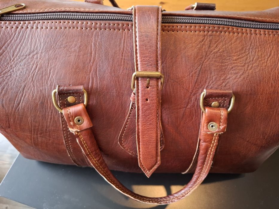 Кожен сак, чанта от естествена кожа