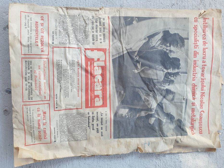 Reviste si ziare vechi ani 70