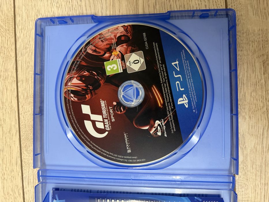 Продам диск Gran turismo sport на пс4