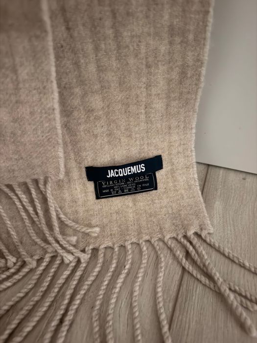 Jacquemus оригинален вълнен зимен шал