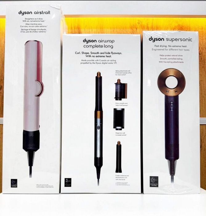 Акция 1+1 Новый Dyson Фен Стайлер Второй Дайсон Выпрямитель в подарок