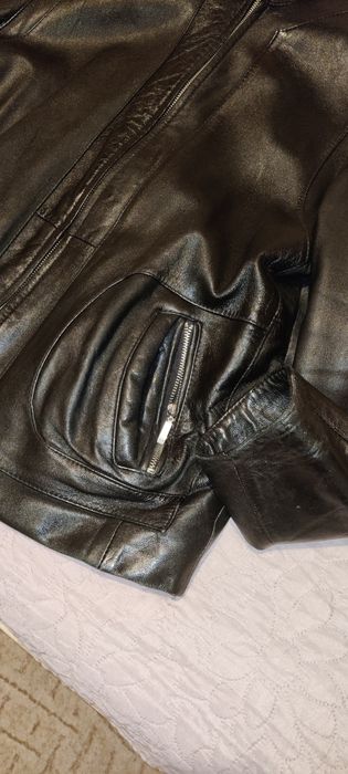 Кожено яке от телешки бокс