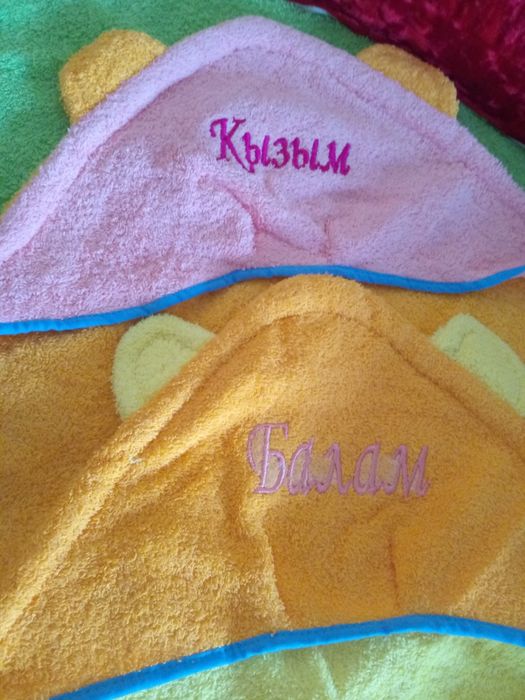 Детские полотенца уголочки