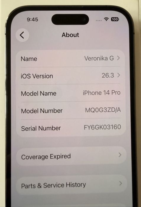 Iphone 14 Pro 128 GB Deep Purple