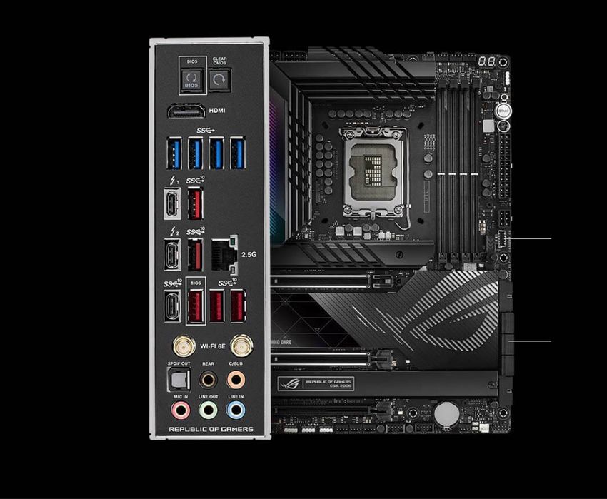 Материнская плата и проц Asus maximus Z790 nero Intel core i7 14700K