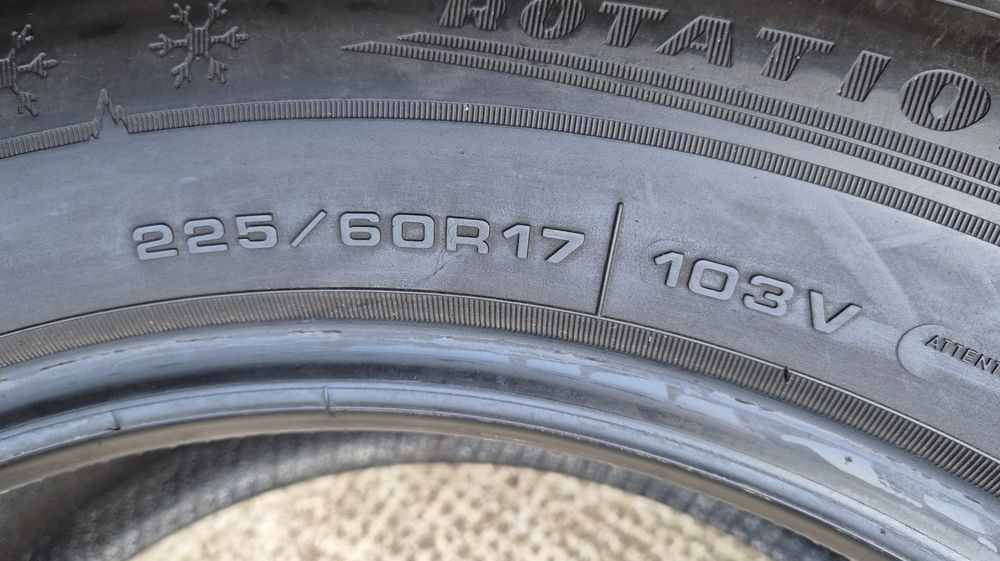 Set 4buc 225/60 R17 103V XL Dunlop Winter Sport 5 SUV M+S iarnă