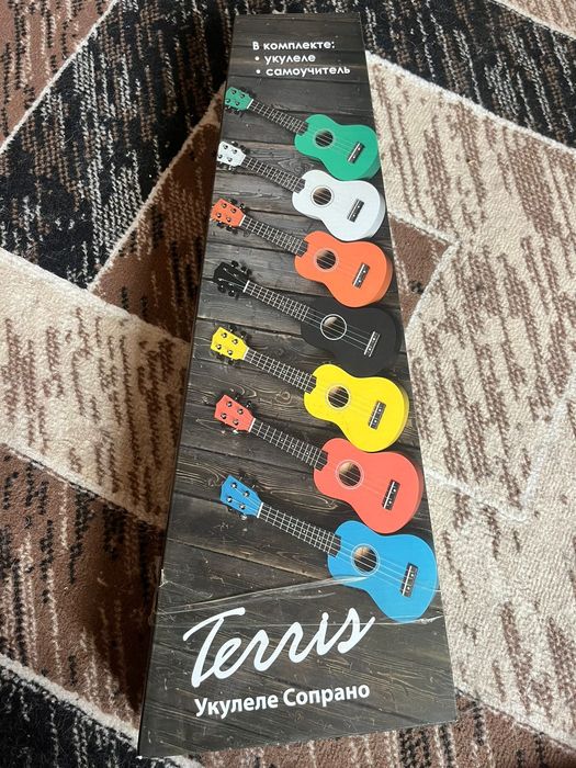 "Укулеле-сопрано 21" в черном цвете
