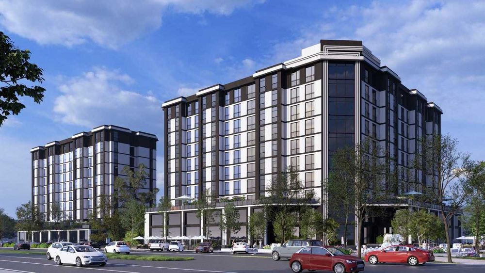 Дўкон ва офислар арзон нархда Nurafshon city марказида, йулни юзида.