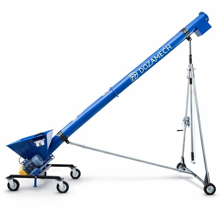 Snec orizontal cu cuva T-403/PK, Ø 130 mm, DOZAMECH Debit 11 – 15 t/oră NOU Garantie 24 luni Livrare rapida