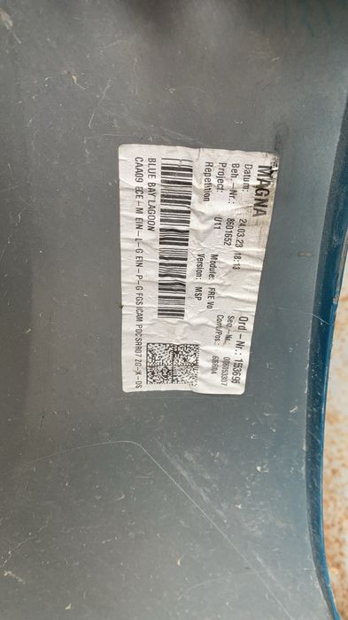 Предна броня за бмв/bmw x1 u11 M sport