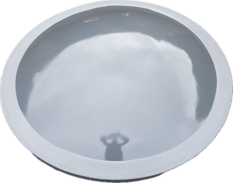 Ciubar Lux din fibra de sticla - Gri Perlat 8-10PRS/225cm Diametru/tub