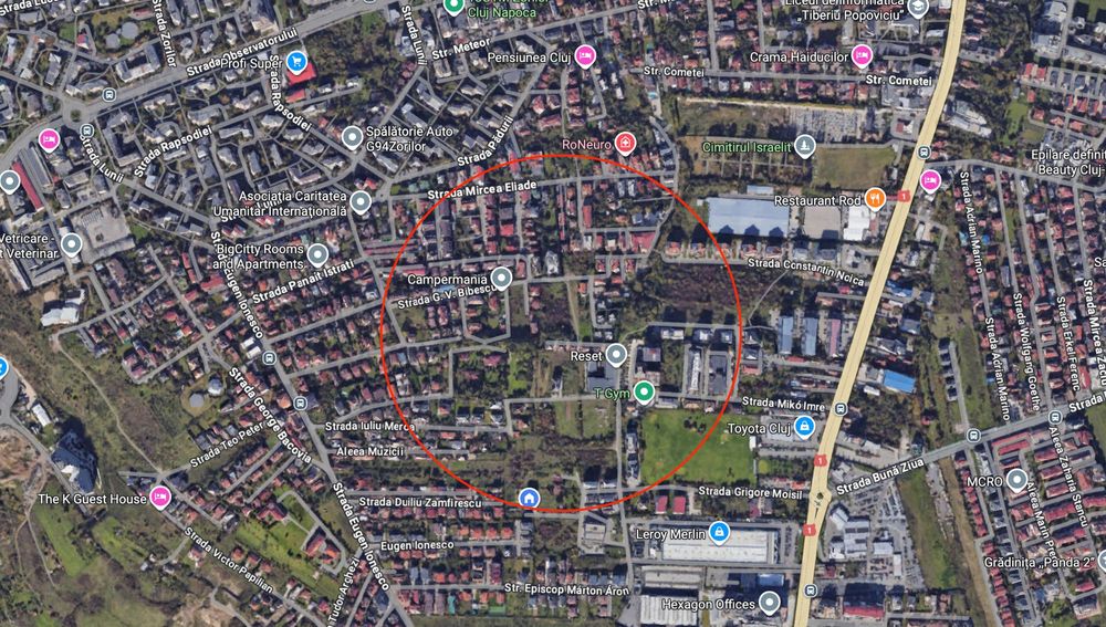 Teren de vanzare cu autorizatie de constructie 843 mp, cartier Europa