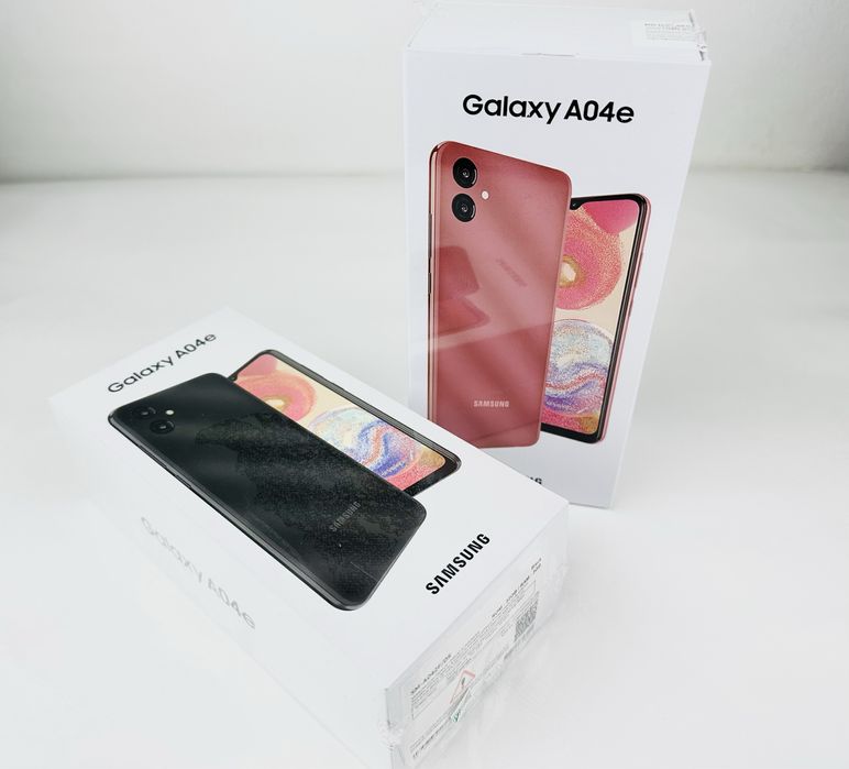 НОВ! Samsung A04e 32GB 3GB Cooper / Black / Light Blue 2г. Гаранция!