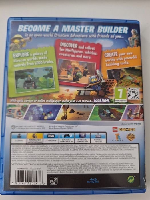 Lego Worlds PS4.