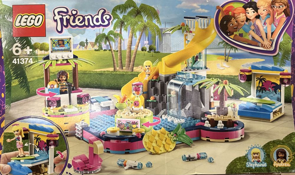 LEGO Friends 41374 “Парти карай басейна на Андреа”