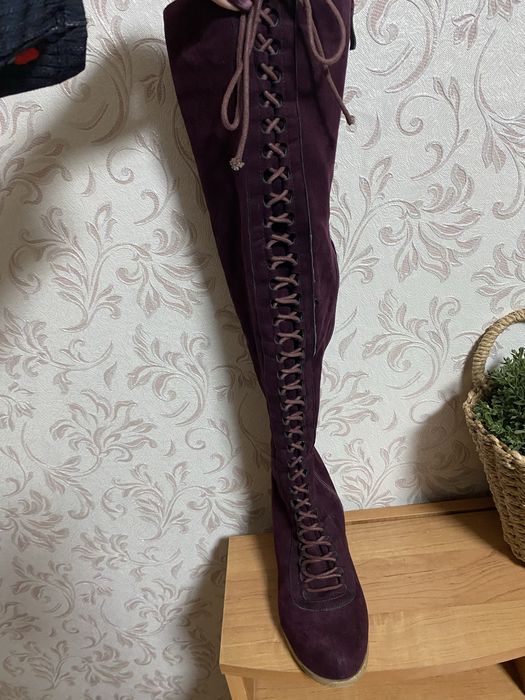 Продам ботфорты в отличном состоянии