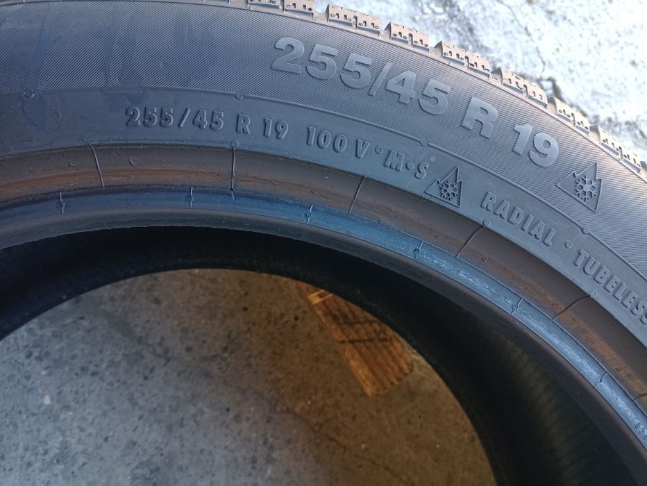 4 anvelope de iarna Continental 255/45 R19 2xdot 2018 2xdot2019