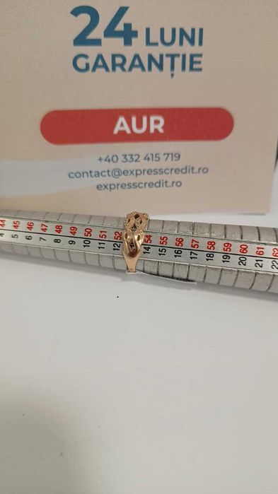 (Ag24) Inel aur 14K 2.42gr B43598.4 Garantie 2 ani!