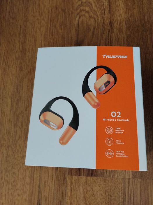 Truefree O2 безжични слушалки (Open-Ear, Bluetooth 5.3) – като нови